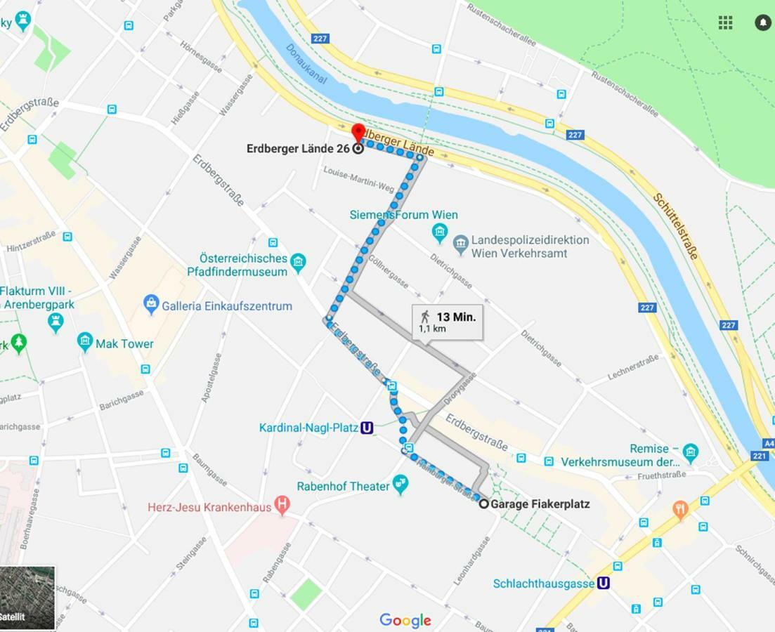 Erdberger Laende Apartment Wina Bagian luar foto